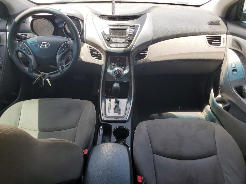 2013 Hyundai Elantra VIN KMHDH4AEXDU781292 COPART salvage auction — FRONT END, TX - CERTIFICATE OF TITLE, sold $450 on 2026-07-29 (photo 8)
