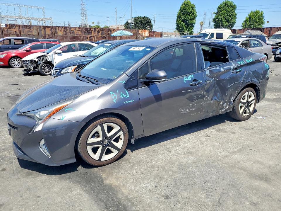 2016 Toyota Prius VIN JTDKARFU7G3016614 COPART salvage auction — SIDE, CA - SALVAGE CERTIFICATE, sold $3,350 on 2026-07-15 (photo 1)