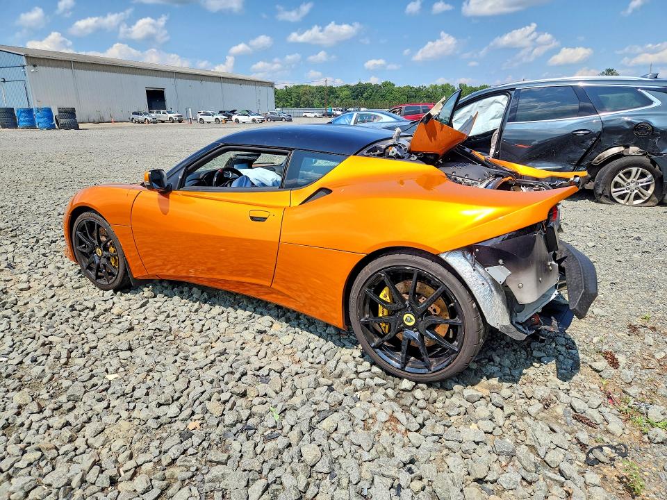 2018 Lotus Evora VIN SCCLMDVNXJHA10486 COPART salvage auction — REAR END, Nj - Cert Of Title-Salvage, sold $16,600 on 2026-08-12 (photo 2)