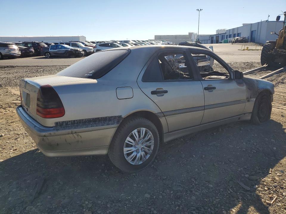 1999 Mercedes-benz C class VIN WDBHA24G1XF861891 COPART salvage auction — BURN, WA - BILL OF SALE-PARTS ONLY, sold $50 on 2026-07-31 (photo 3)