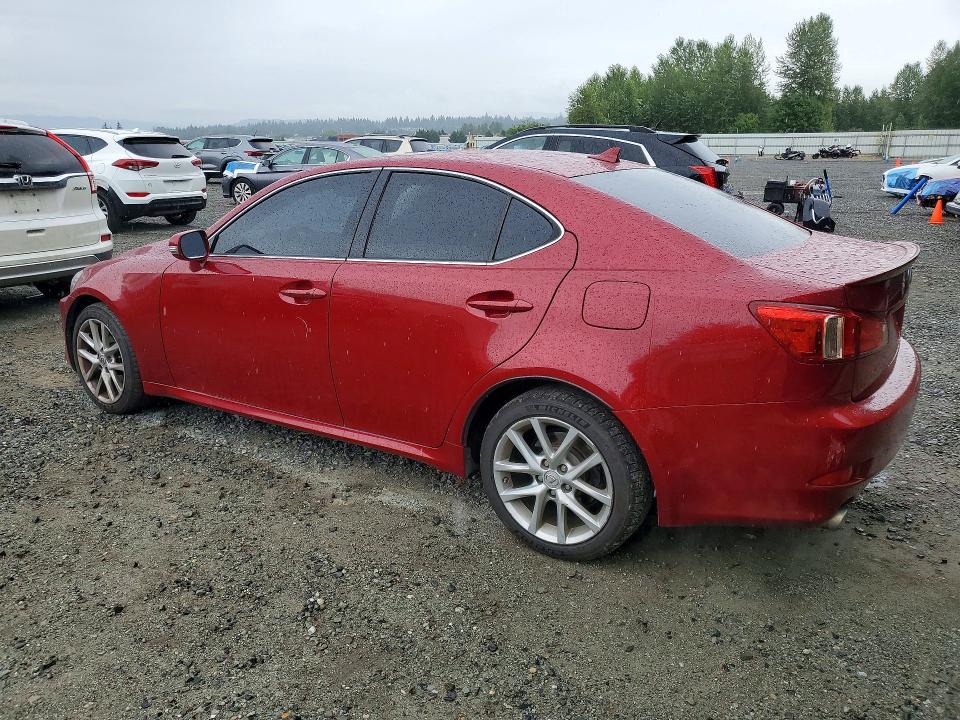 2011 Lexus Is 250 VIN JTHCF5C21B5050545 COPART salvage auction — UNDERCARRIAGE, WA - BILL OF SALE, sold $1,500 on 2026-07-20 (photo 2)
