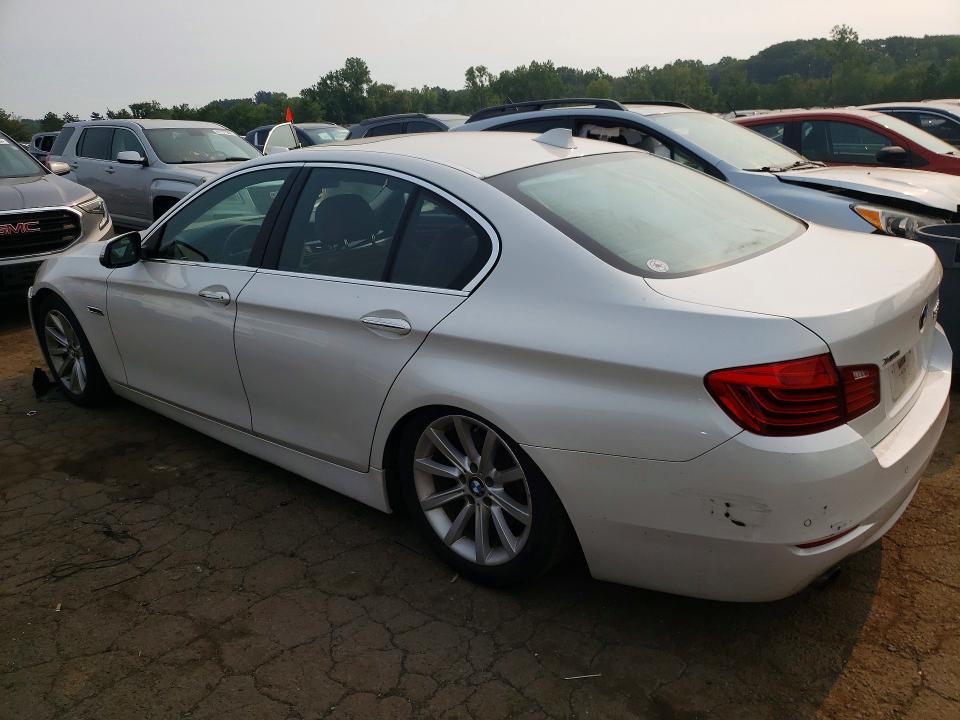 2014 BMW 5 series VIN WBA5B3C56ED533850 COPART salvage auction — FRONT END, CT - CERTIFICATE OF TITLE, sold $700 on 2026-07-28 (photo 2)