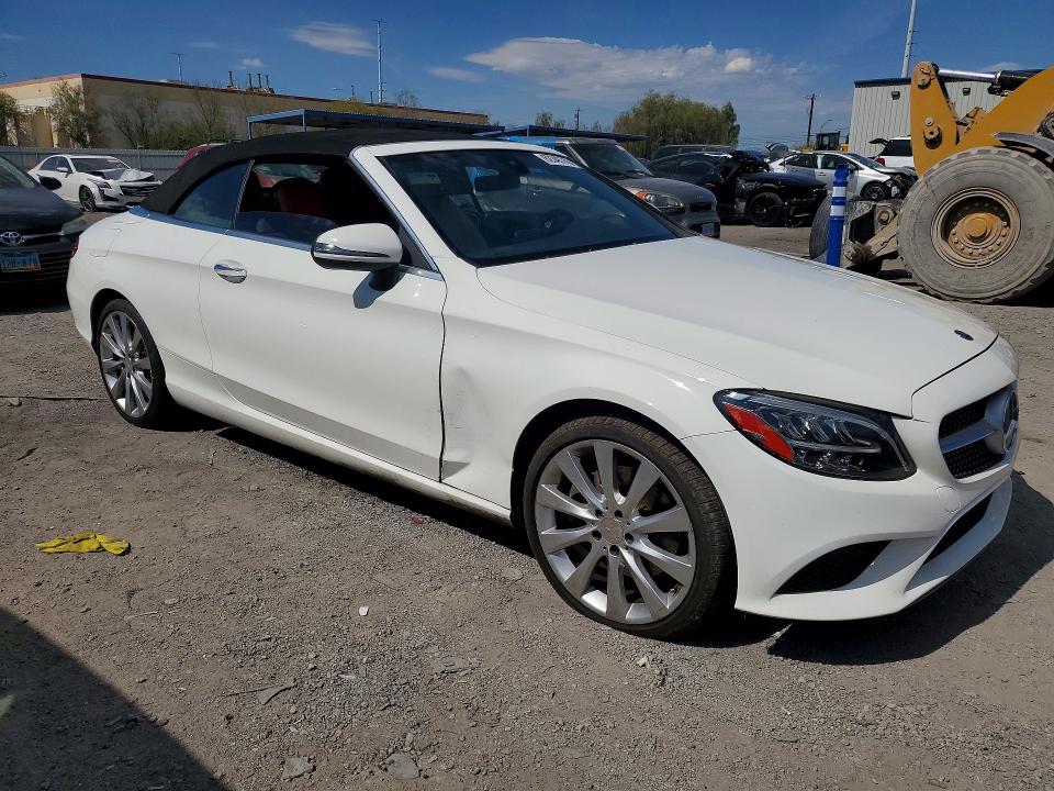 2019 Mercedes-benz VIN WDDWK8DBXKF931416 COPART salvage auction — FRONT END, Nv - Certificate Of Title (P), sold $450 on 2026-07-28 (photo 4)