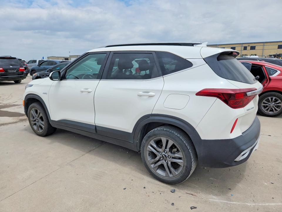 2021 Kia Seltos VIN KNDEUCAA1M7043259 COPART salvage auction — FRONT END, TX - CERT OF TITLE-REBUILT SALVAGE, sold $350 on 2026-07-30 (photo 2)
