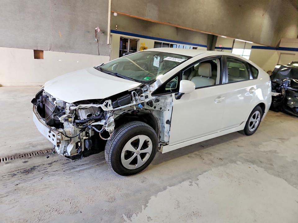 2013 Toyota Prius VIN JTDKN3DU4D0341707 COPART salvage auction — FRONT END, VA - CERT OF TITLE - SALVAGE, sold $2,500 on 2026-07-31 (photo 1)