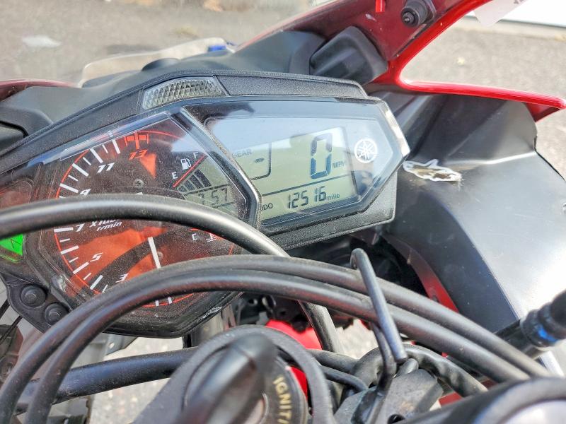 2015 Yamaha Yzf VIN MH3RH06Y1FK003436 COPART salvage auction — NORMAL WEAR, MN - CERT OF TITLE-PRIOR SALVAGE, sold $1,300 on 2026-07-30 (photo 7)