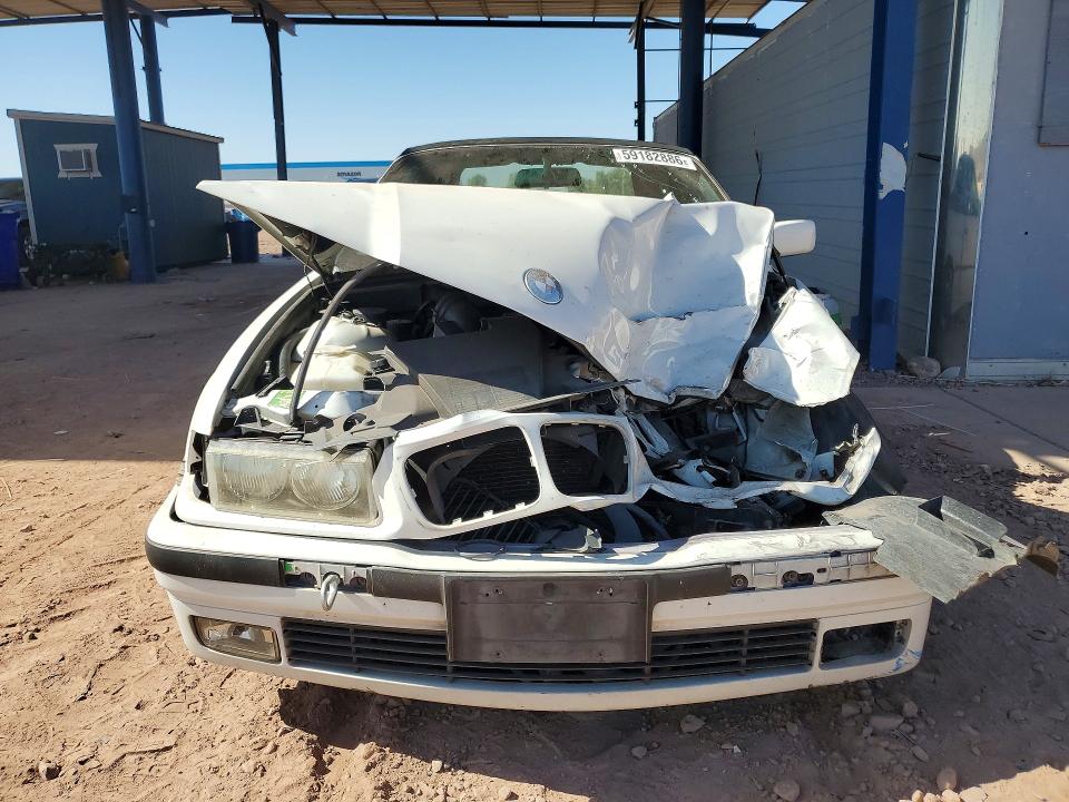 1999 BMW 3 series VIN WBABJ8332XEM24381 COPART salvage auction — FRONT END, AZ - CERT OF TITLE - SALVAGE, sold $225 on 2026-07-30 (photo 5)