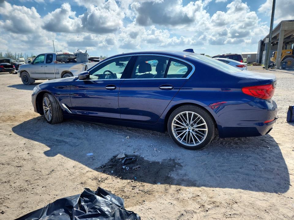 2018 BMW 5er VIN WBAJE7C55JG891379 COPART salvage auction — REAR END, Nj - Certificate Of Title, sold $5,700 on 2026-07-21 (photo 2)