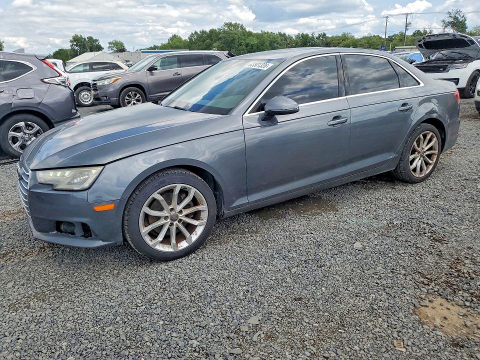 2019 Audi A4 VIN WAUGMAF48KA015861 COPART salvage auction — MINOR DENT/SCRATCHES, Fl - Certificate Of Title (P), sold $1,850 on 2026-07-31 (photo 1)