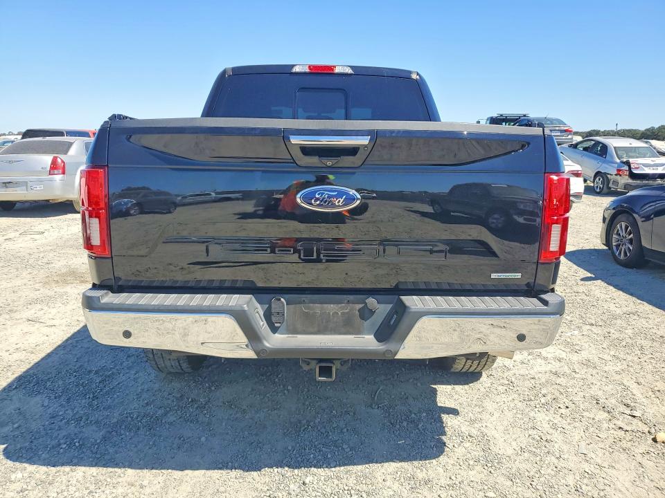 2018 Ford F-150 VIN 1FTEW1EG6JKF22850 COPART salvage auction — FRONT END, Ca - Salvage Certificate, sold $4,300 on 2026-07-30 (photo 6)