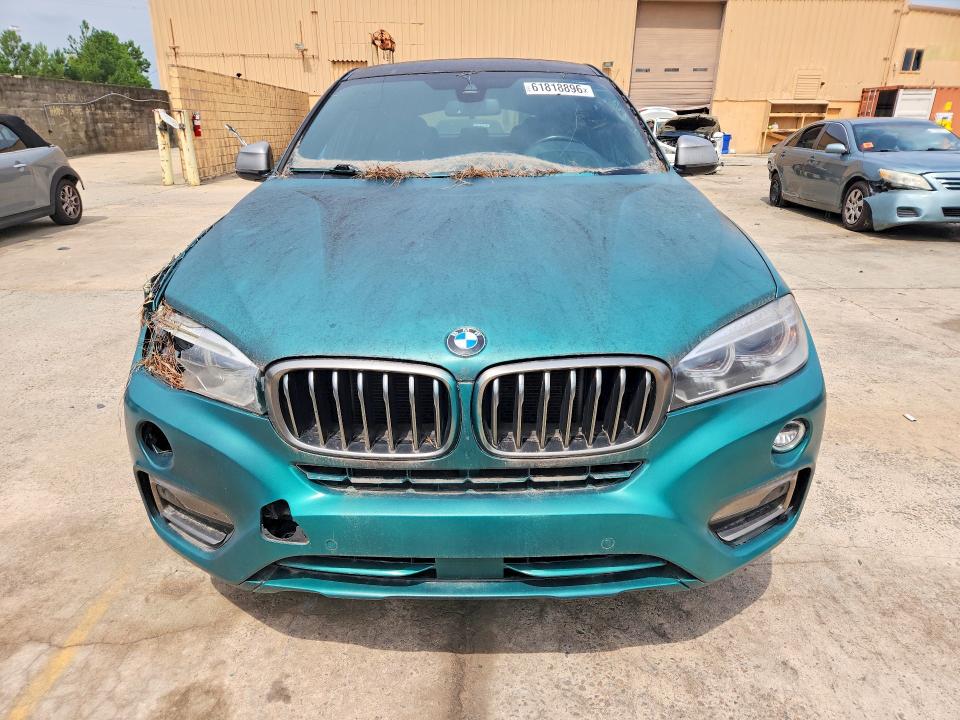 2018 BMW X6 VIN 5UXKU0C52J0G69717 COPART salvage auction — FRONT END, Az - Certificate Of Title, sold $2,350 on 2026-07-31 (photo 5)