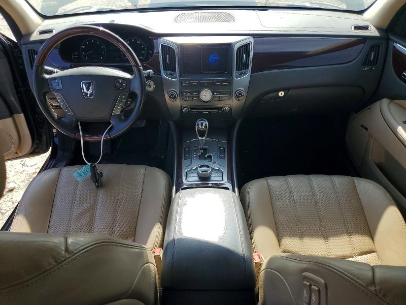 2012 Hyundai Equus VIN KMHGH4JH0CU056600 COPART salvage auction — FRONT END, TX - DEALER ONLY CLEAN TITLE, sold $550 on 2026-07-28 (photo 8)