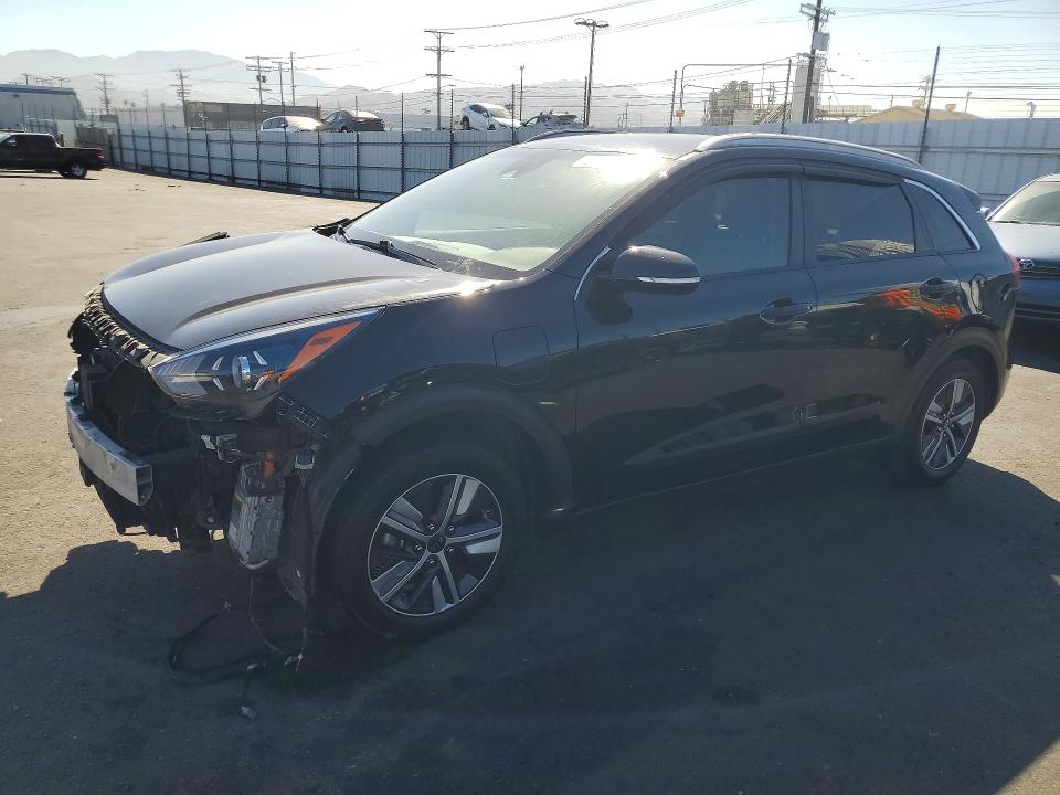 2021 Kia Niro VIN KNDCD3LD5M5463911 COPART salvage auction — FRONT END, Ca - Salvage Certificate, sold $4,150 on 2026-07-27 (photo 1)
