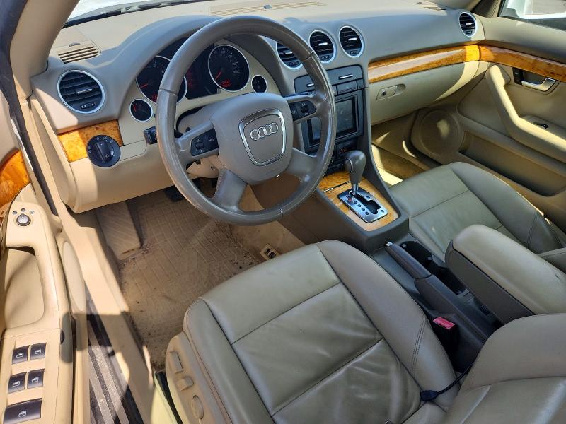 2007 Audi A4 VIN WAUAF48H97K023132 COPART salvage auction — REAR END, Fl - Cert Of Title Slvg Rebuildable, sold $15 on 2026-07-30 (photo 8)