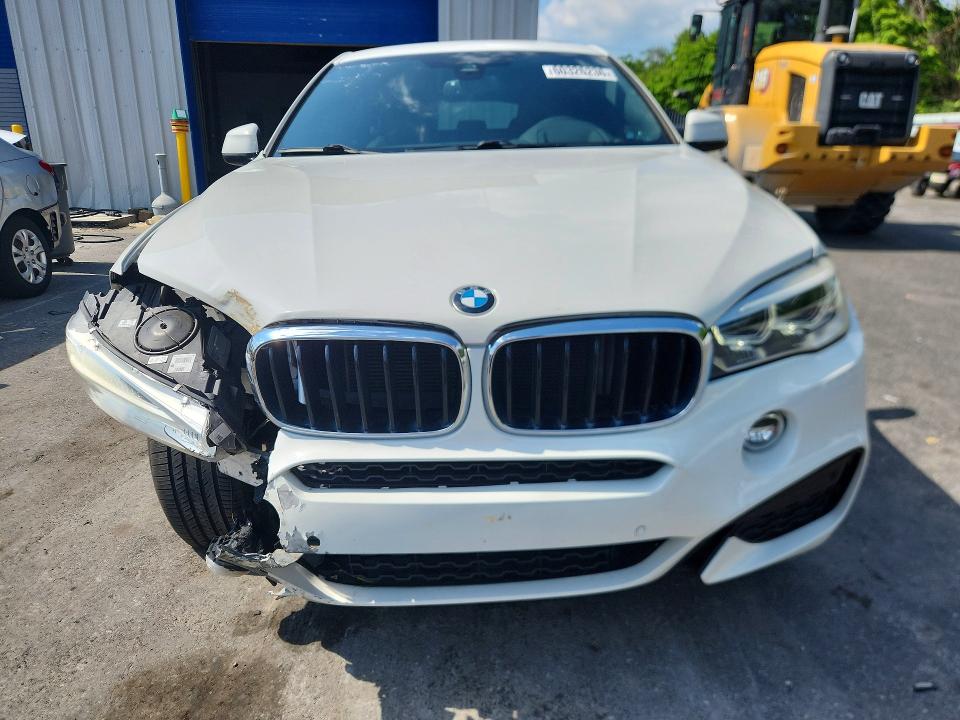 2018 BMW X6 VIN 5UXKU2C58J0X48916 COPART salvage auction — FRONT END, NJ - CERT OF TITLE-SALVAGE, sold $150 on 2026-09-17 (photo 5)