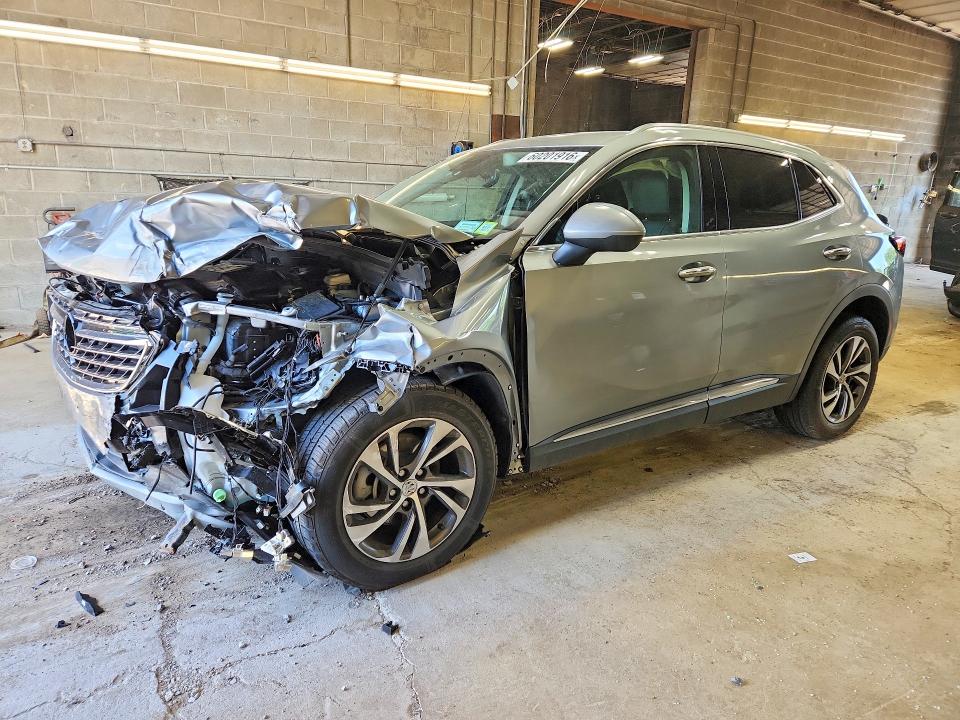 2023 Buick Envision VIN LRBFZPR49PD021915 COPART salvage auction — FRONT END, Ny - Mv-907A Salvage Certificate, sold $3,700 on 2026-07-27 (photo 1)