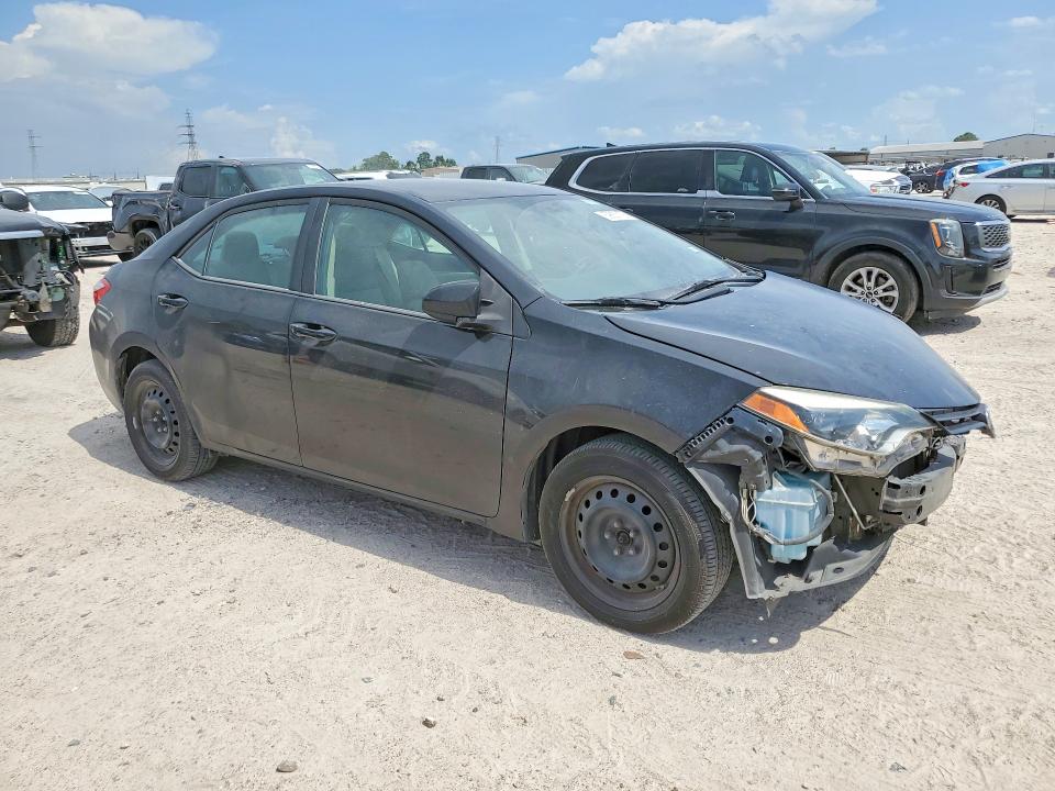 2014 Toyota Corolla VIN 5YFBURHE3EP097273 COPART salvage auction — FRONT END, Tx - Certificate Of Title, sold $2,300 on 2026-07-10 (photo 4)
