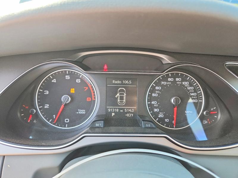 2014 Audi VIN WAUAFAFL8EN030381 COPART salvage auction — FRONT END, Nc - Salvage Certificate Of Title, sold $600 on 2026-08-03 (photo 9)