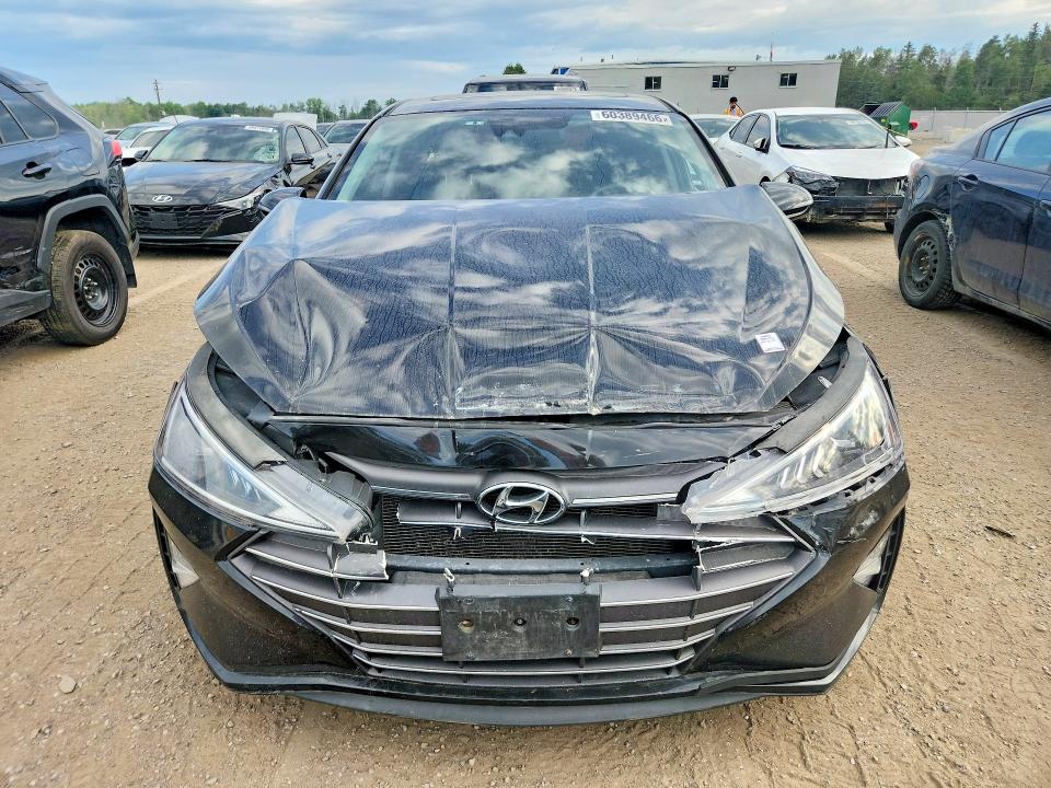 2020 Hyundai Elantra VIN KMHD84LF8LU902244 COPART salvage auction — FRONT END, On - Permit Salvage, sold $750 on 2026-07-28 (photo 5)
