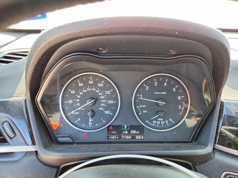 2016 BMW X1 VIN WBXHT3C34G5E55714 COPART salvage auction — FRONT END, TX - CERTIFICATE OF TITLE, sold $1,150 on 2026-07-31 (photo 9)
