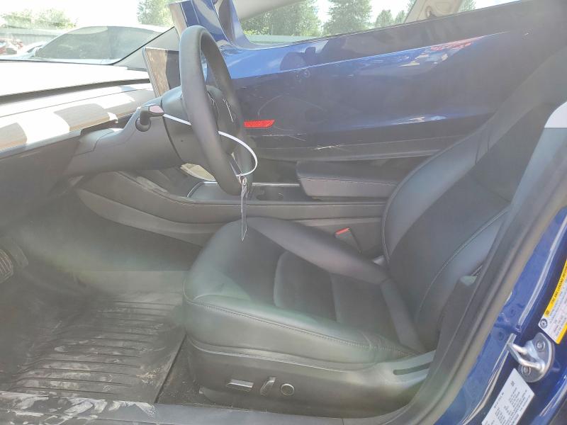 2022 Tesla Model 3 VIN 5YJ3E1EB9NF206036 COPART salvage auction — REAR END, Wa - Bill Of Sale, sold $11,300 on 2026-07-20 (photo 7)