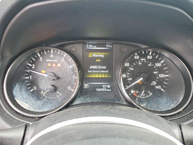 2017 Nissan Rogue VIN KNMAT2MV1HP591150 COPART salvage auction — FRONT END, Nj - Certificate Of Title, sold $1,050 on 2026-07-31 (photo 9)