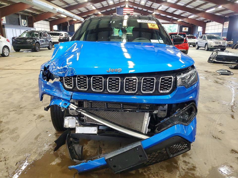 2025 Jeep Compass VIN 3C4NJDCN8ST599947 COPART salvage auction — FRONT END, Ny - Cert Of Title-Salvage, sold $4,600 on 2026-08-17 (photo 5)
