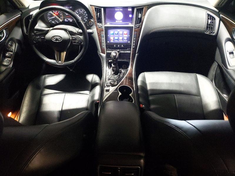 2018 Infiniti Q50 VIN JN1EV7AP5JM591161 COPART salvage auction — MECHANICAL, Mn - Cert Of Title-Prior Salvage, sold $1,200 on 2026-07-30 (photo 8)