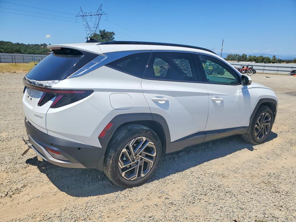 2025 Hyundai Tucson VIN KM8JFDD25SU264585 COPART salvage auction — REAR END, Ca - Salvage Certificate, sold $12,600 on 2026-07-31 (photo 3)