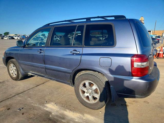 2006 Toyota Highlander VIN JTEGP21A760097943 COPART salvage auction — FRONT END, Tx - Certificate Of Title, sold $900 on 2026-07-18 (photo 2)