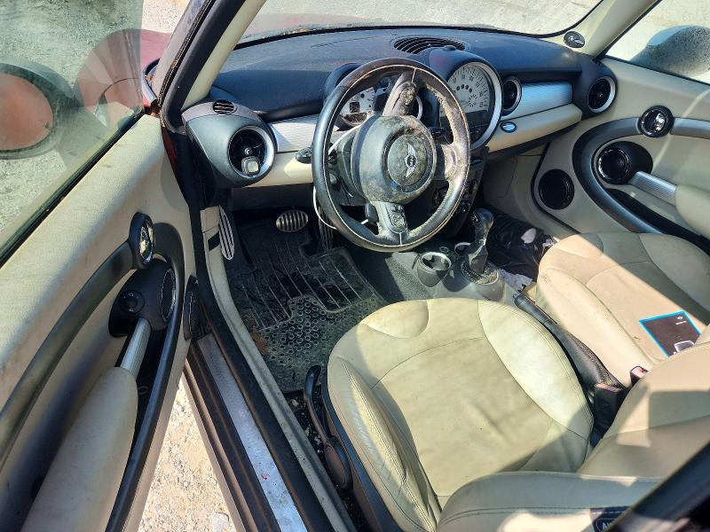 2011 Mini Cooper VIN WMWSV3C52BTY12031 COPART salvage auction — FRONT END, NC - CERTIFICATE OF TITLE, sold $250 on 2026-08-05 (photo 8)