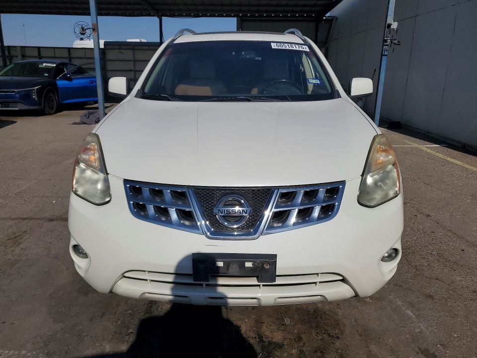 2011 Nissan Rogue sport VIN JN8AS5MT9BW185542 COPART salvage auction — MINOR DENT/SCRATCHES, Tx - Salvage Vehicle Title, sold $1,150 on 2026-07-17 (photo 5)