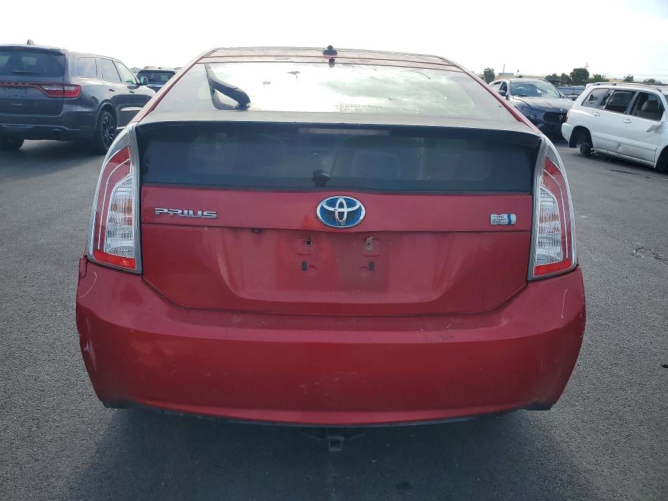 2014 Toyota Prius VIN JTDKN3DU5E1759088 COPART salvage auction — VANDALISM, CA - SALVAGE CERTIFICATE, sold $1,350 on 2026-07-22 (photo 6)