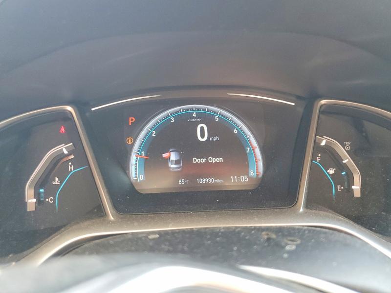 2016 Honda Civic VIN 19XFC2F76GE001964 COPART salvage auction — FRONT END, Co - Public - Salvage Title, sold $650 on 2026-07-30 (photo 9)