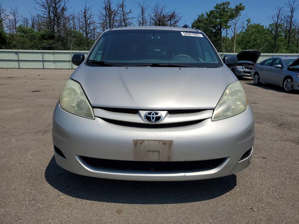 2006 Toyota Sienna VIN 5TDZA23C46S391701 COPART salvage auction — FRONT END, Ny - Certificate Of Title, sold $1,550 on 2026-07-20 (photo 5)