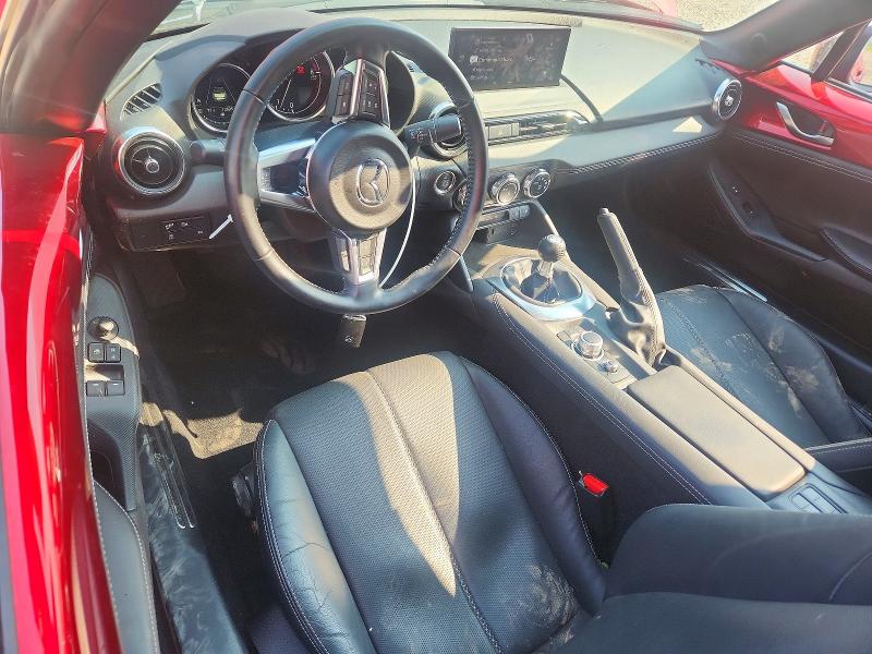 2024 Mazda Mx-5 VIN JM1NDAD73R0604730 COPART salvage auction — REAR END, Ny - Mv-907A Salvage Certificate, sold $600 on 2026-09-09 (photo 8)