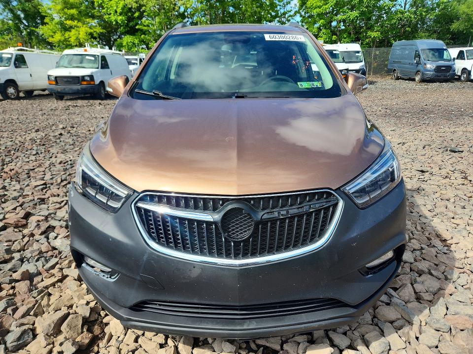 2017 Buick Encore VIN KL4CJCSBXHB162559 COPART salvage auction — FRONT END, PA - CERTIFICATE OF SALVAGE, sold $1,500 on 2026-07-27 (photo 5)
