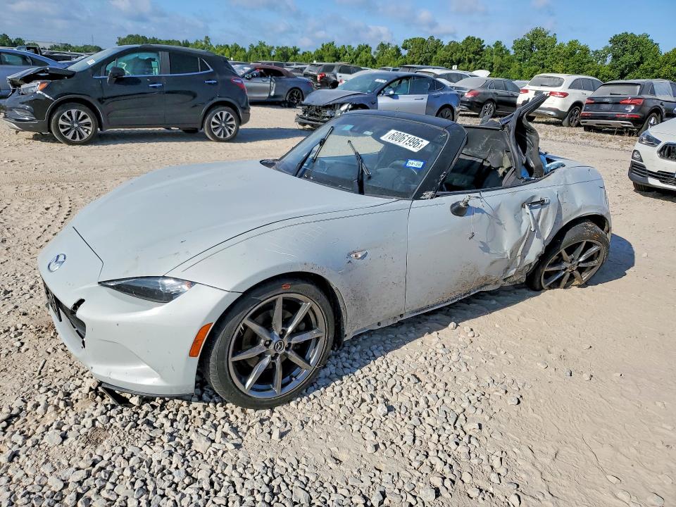 2016 Mazda Mx-5 miata VIN JM1NDAD71G0115076 COPART salvage auction — ALL OVER, Tx - Salvage Vehicle Title, sold $1,550 on 2026-07-31 (photo 1)