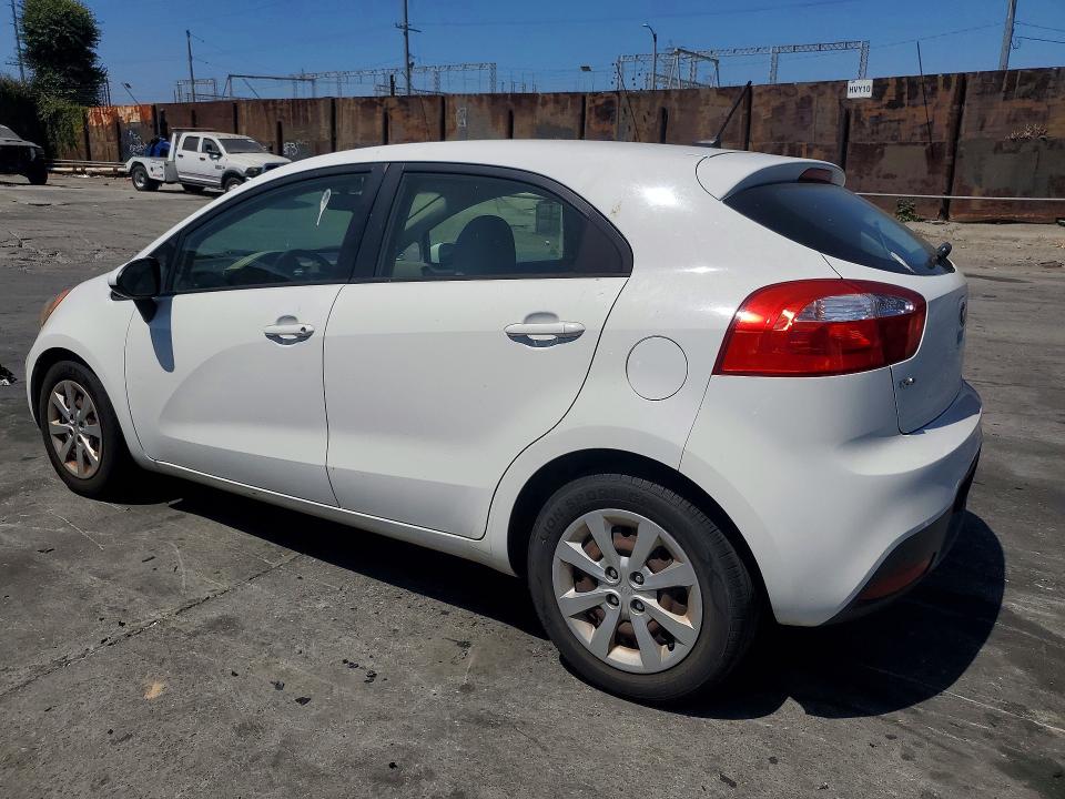 2013 Kia Rio VIN KNADM5A3XD6226297 COPART salvage auction — MECHANICAL, Ca - Dis/Dlr/Exp Only Clean Title, sold $725 on 2026-07-31 (photo 2)