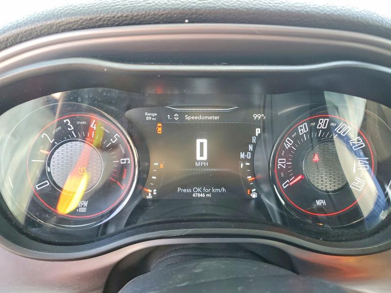 2023 Dodge Challenger VIN 2C3CDZJG9PH655141 COPART salvage auction — FRONT END, Tx - Salvage Vehicle Title, sold $9,900 on 2026-08-21 (photo 9)