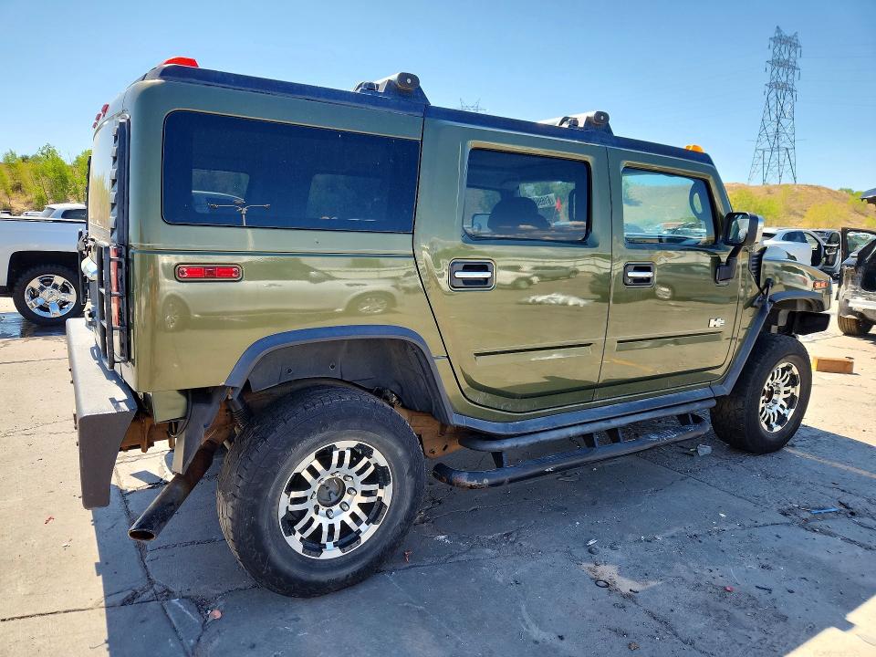 2003 Hummer H2 VIN 5GRGN23UX3H128468 COPART salvage auction — VANDALISM, CO - PUBLIC - SALVAGE TITLE, sold $1,750 on 2026-09-30 (photo 3)