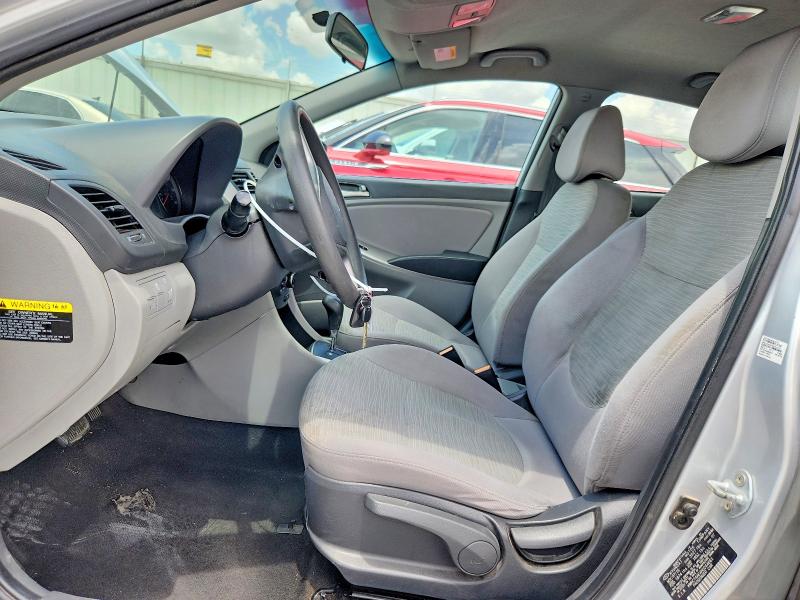 2017 Hyundai Accent VIN KMHCT4AE4HU244661 COPART salvage auction — REAR END, Tx - Salvage Vehicle Title, sold $175 on 2026-07-28 (photo 7)