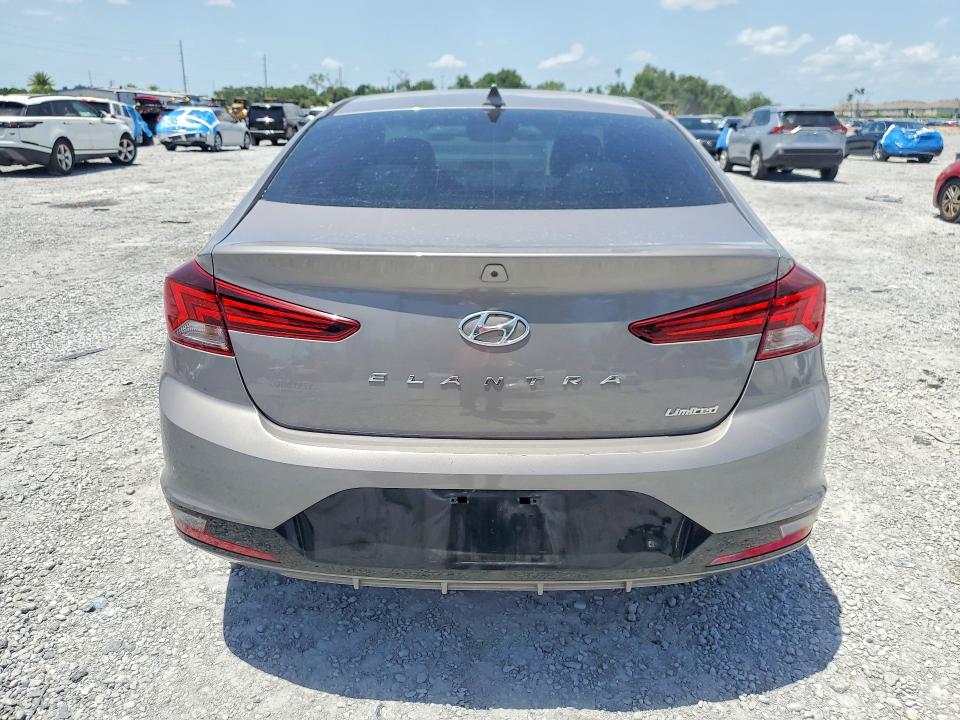 2020 Hyundai Elantra VIN KMHD84LF7LU040571 COPART salvage auction — MINOR DENT/SCRATCHES, Fl - Cert Of Ttl-Rebuilt&Slvg Rbld, sold $2,300 on 2026-07-28 (photo 6)