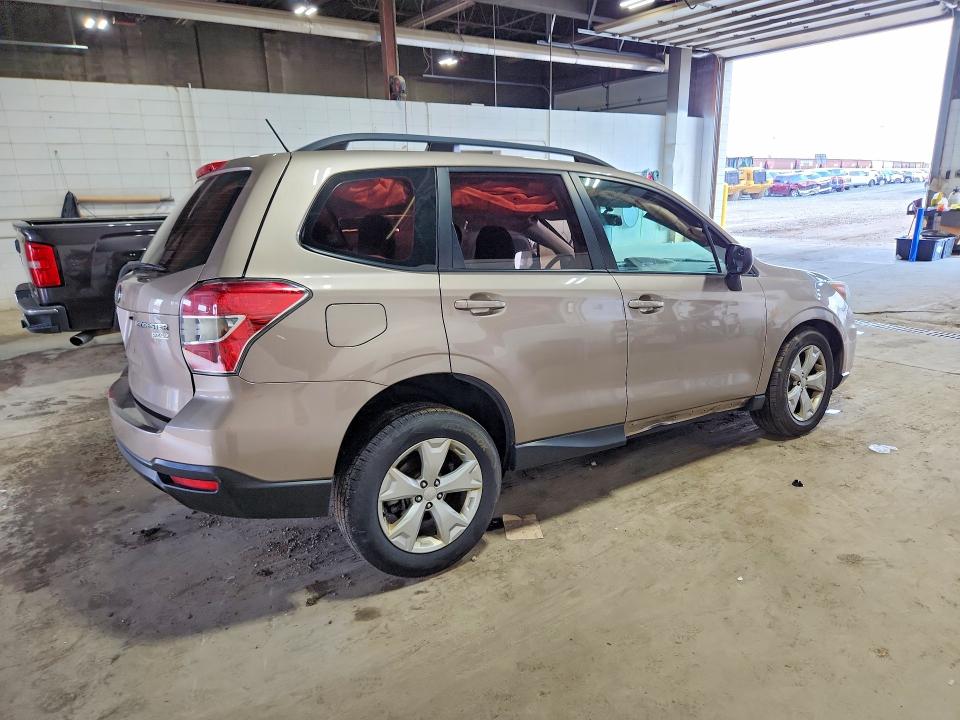2015 Subaru VIN JF2SJABC5FH483533 COPART salvage auction — FRONT END, Wi - Junked Vehicle Bill Of Sale, sold $250 on 2026-07-21 (photo 3)