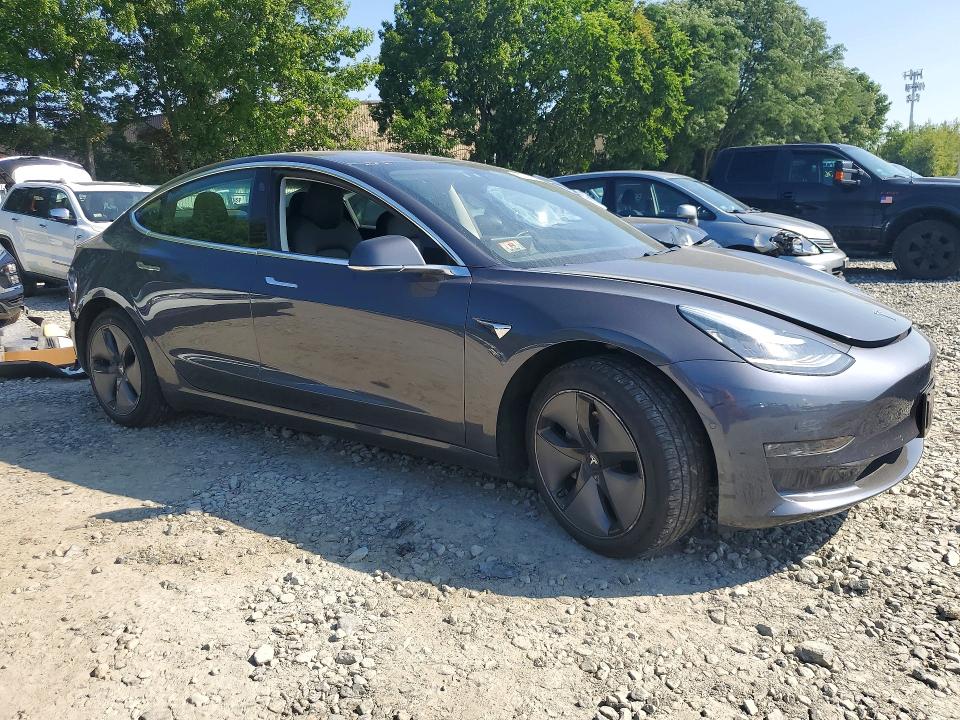 2019 Tesla VIN 5YJ3E1EAXKF298521 COPART salvage auction — REAR END, Ma - Cert Of Title-Salvage, sold $1,850 on 2026-07-30 (photo 4)