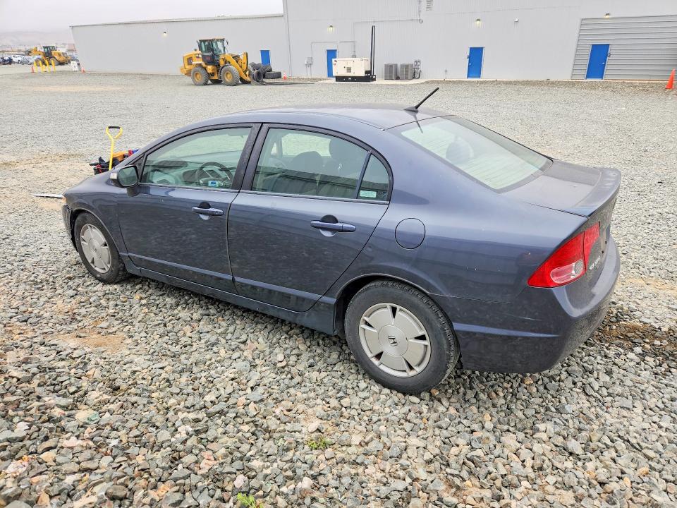 2007 Honda Civic hybrid VIN JHMFA36237S020659 COPART salvage auction — FRONT END, CA - DIS/DLR/EXP ONLY CLEAN TITLE, sold $425 on 2026-07-16 (photo 2)
