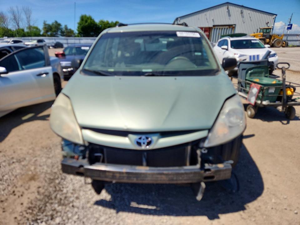 2006 Toyota Sienna VIN 5TDZA29C56S410814 COPART salvage auction — FRONT END, On - Permit No Brand - Unfit, sold $200 on 2026-07-21 (photo 5)
