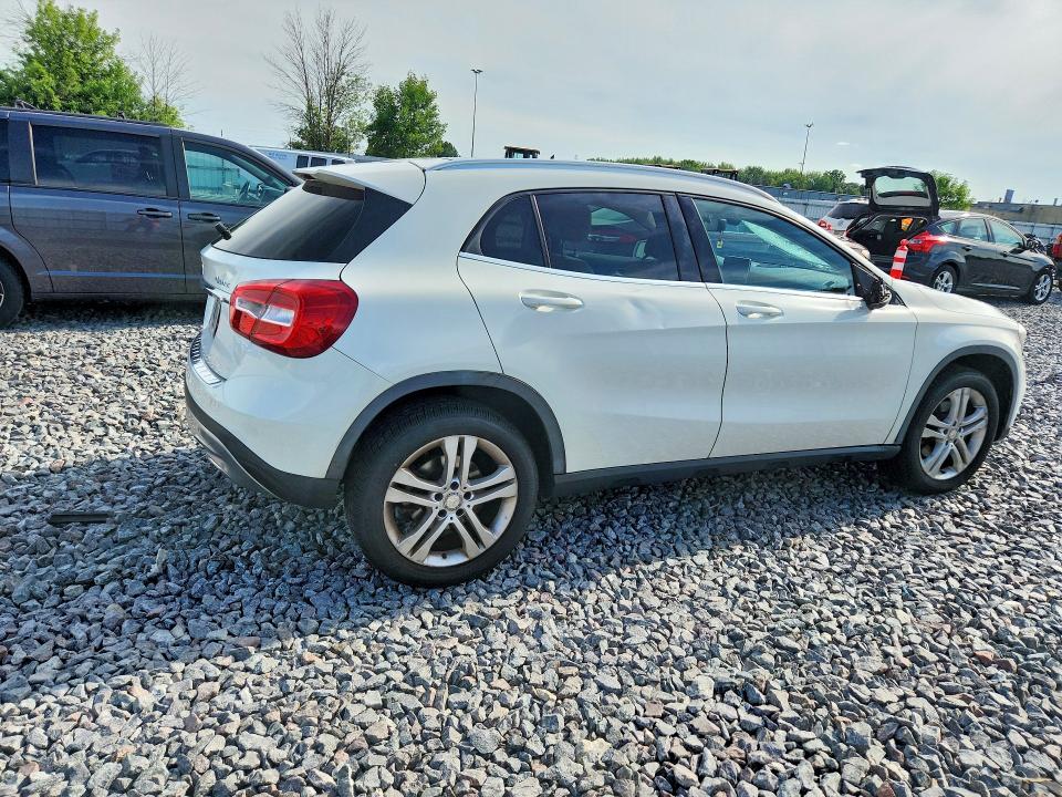 2017 Mercedes-benz Gla-klasse VIN WDCTG4GB5HJ358296 COPART salvage auction — FRONT END, Wi - Junked Vehicle Bill Of Sale, sold $2,200 on 2026-07-20 (photo 3)