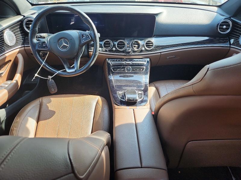 2018 Mercedes-benz E-klasse VIN WDDZF4KBXJA320763 COPART salvage auction — WATER/FLOOD, Salvage Title, sold $6,200 on 2026-08-03 (photo 8)