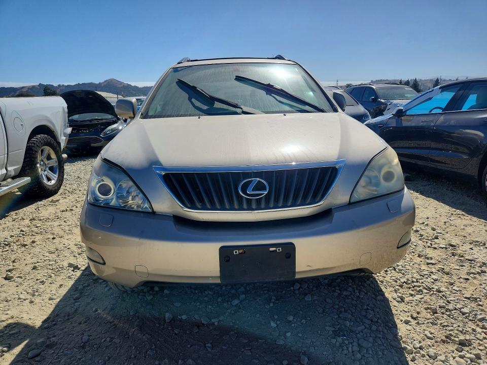 2008 Lexus Rx 350 VIN 2T2HK31U48C067133 COPART salvage auction — MECHANICAL, CA - DIS/DLR/EXP ONLY CLEAN TITLE (P), sold $1,000 on 2026-07-09 (photo 5)